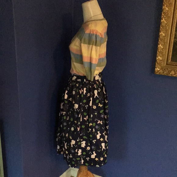 NWT Modcloth X Collectif Jasmine Enchanted Meadow Swing 50s retro circle skirt - Picture 13 of 17